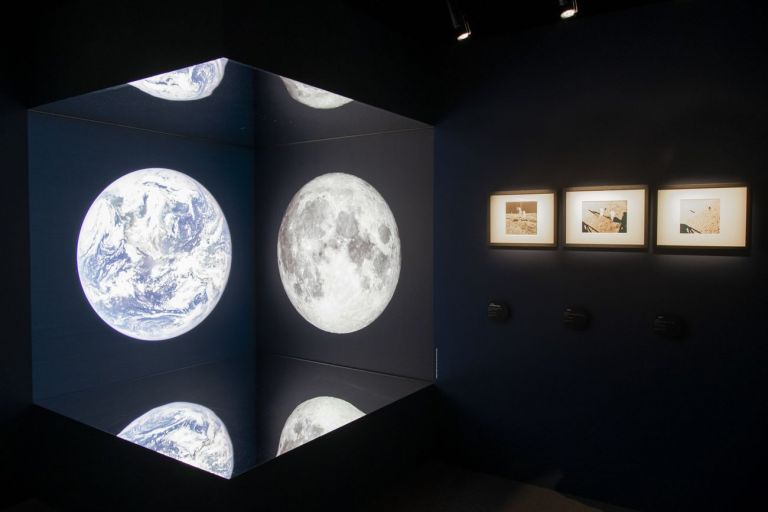 Dalla Terra alla Luna, exhibition view at Palazzo Madama, Torino 2019, photo Giorgio Perottino