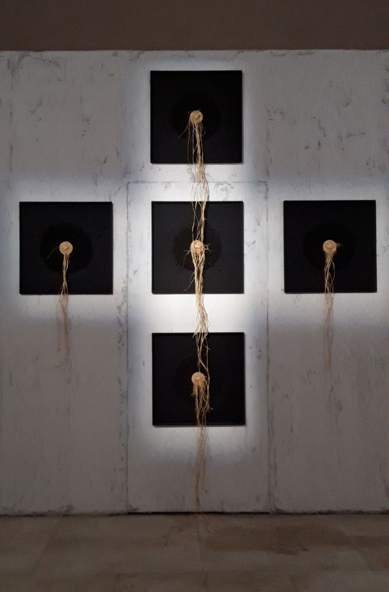 Danilo Sini. Installation view at Exmà, Cagliari 2019