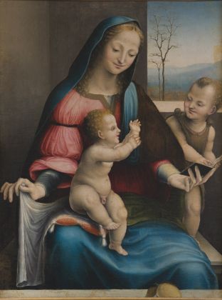 Domenico Beccafumi, Madonna col Bambino e San Giovannino, Perugia, Fondazione Orintia Carletti Bonucci