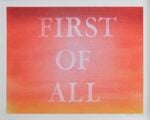 EDWARD RUSCHA, First Of All Fog, 2015 © Ed Ruscha Copyright The Artist Courtesy of the artist and Gagosian