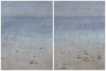 Enrico Tealdi, Un'aria ipnotica, 2017, tecnica mista su carta foderata su tela, cm 40x60