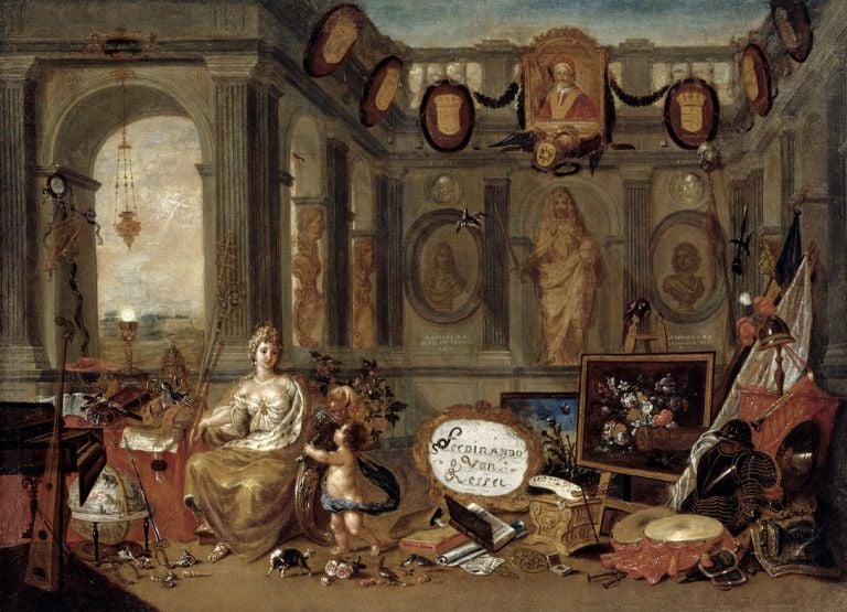 Ferdinand van Kessel, Allegoria dell'Europa, Datato 1689, Olio su tela, 52 x 72 cm, Courtesy KHM Museumsverband