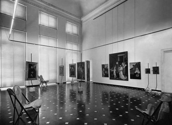 Franco Albini, Gallerie comunali di Palazzo Bianco, Genova, 1949-51 © Fondazione Franco Albini