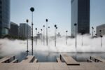 Fujiko Nakaya, Fog Sculpture, Les Extatiques, Paris, 2019. Photo Carlos Ayesta