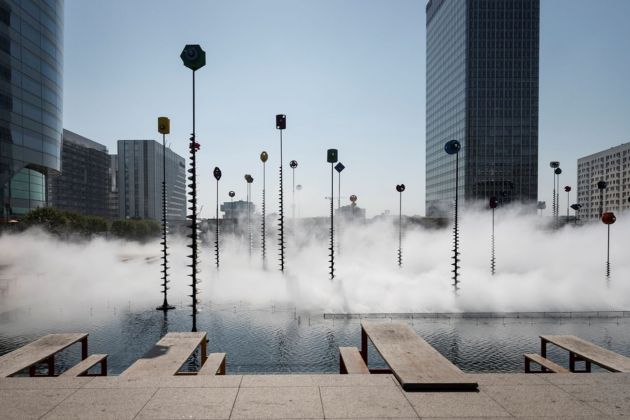 Fujiko Nakaya, Fog Sculpture, Les Extatiques, Paris, 2019. Photo Carlos Ayesta