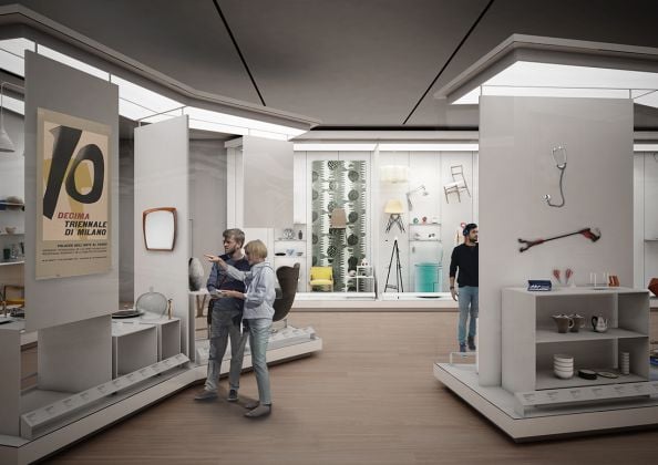 Guicciardini & Magni Architetti, Museo Nazionale per l'Arte, l'Architettura e il design, Brynjulf Bulls plass, Oslo 2016-2020. Render di Guicciardini & Magni Architetti