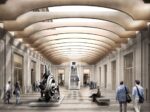 Guicciardini & Magni Architetti, Riqualificazione del complesso della Zecca via Principe Umberto 4, Roma 2018-2022. Render di Guicciardini & Magni Architetti