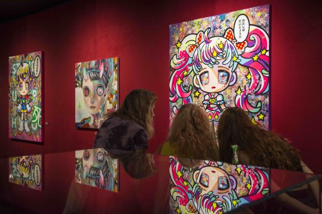 Hikari Shimoda. Exhibition view at Dorothy Circus Gallery, Roma 2019