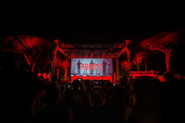 Kraftwerk 3D, Ostia Antica, Teatro Romano. Photo credit Danilo D'Auria