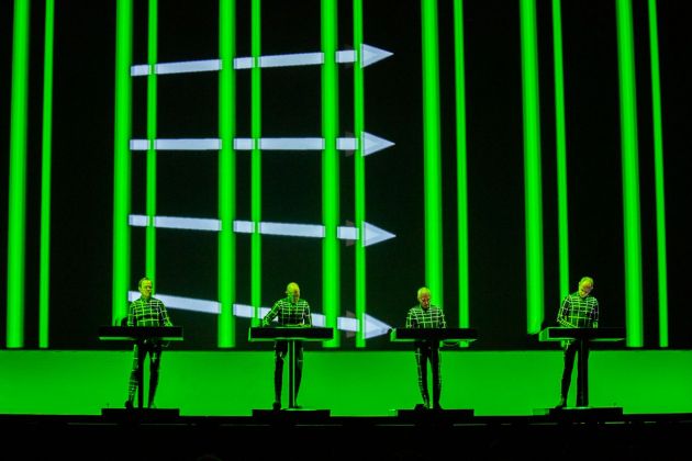 Kraftwerk 3D, Ostia Antica, Teatro Romano. Photo credit Danilo D'Auria