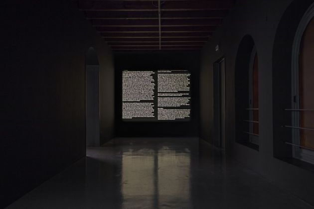 Luke Willis Thompson. Hysterical Strength. Installation views at GAMeC, Bergamo 2019. Photo Antonio Maniscalco. Courtesy GAMeC - Galleria d’Arte Moderna e Contemporanea di Bergamo
