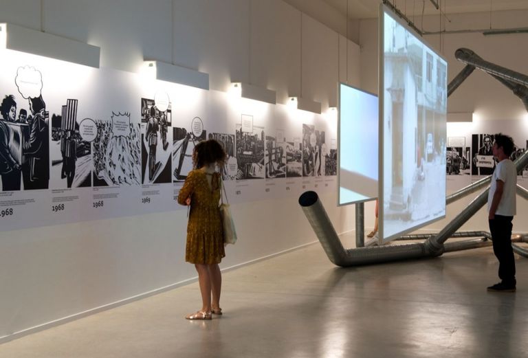 La rue. Où le monde se crée, installation view at La Panacée, Montpellier, 2019. Photo Marc Domage