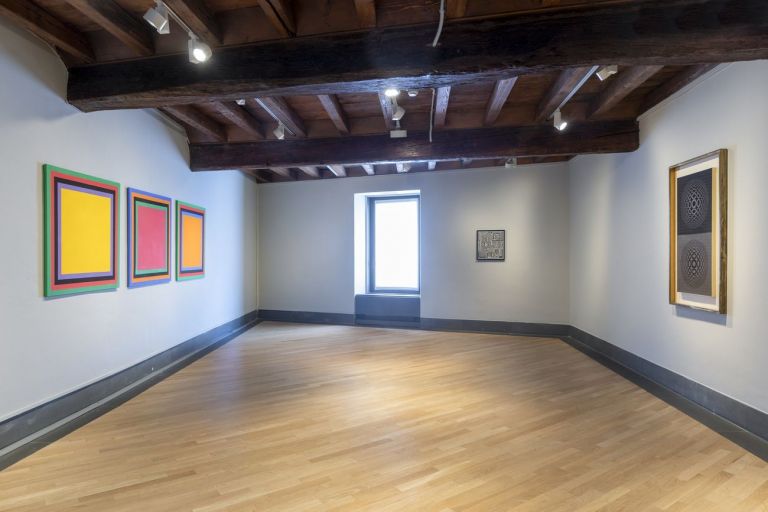 Libera. Tra Warhol, Vedova e Christo. Installation views at GAMeC, Bergamo 2019. Photo Roberto Marossi. Courtesy GAMeC Galleria d’Arte Moderna e Contemporanea di Bergamo