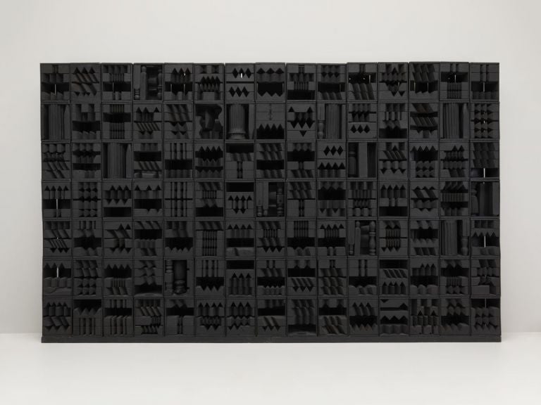 Louise Nevelson, Luminous Zag. Night, 1971. Solomon R. Guggenheim Museum, New York © Estate of Louise Nevelson - Artists Rights Society (ARS), New York