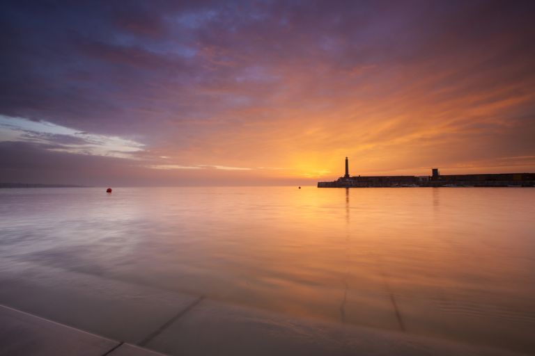 Margate Harbour Arm Sunset 3. Credit Visit Thanet