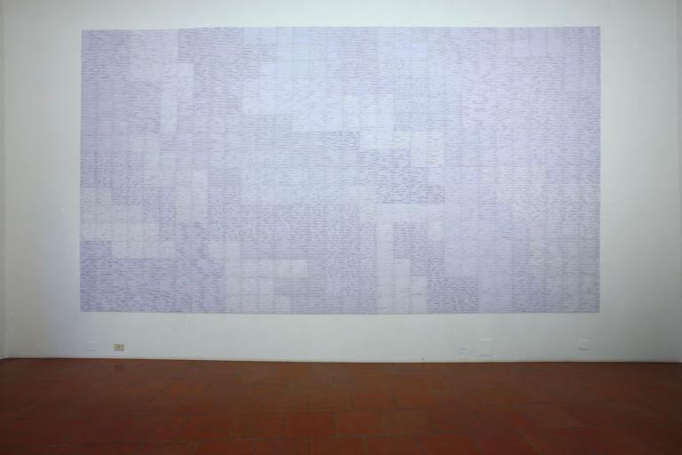 Mariatersa Sartori, Seguendo l'ordine del tempo, exhibition view at galleria Doppelganger, Bari 2019