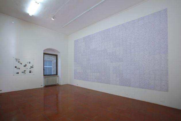 Mariatersa Sartori, Seguendo l'ordine del tempo, exhibition view at galleria Doppelganger, Bari 2019