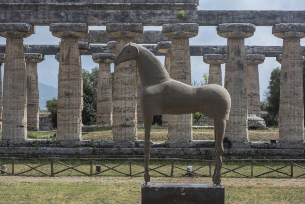 Mimmo Paladino, Il cavallo di Sabbia, 1999-2019, Parco Archeologico di Paestum