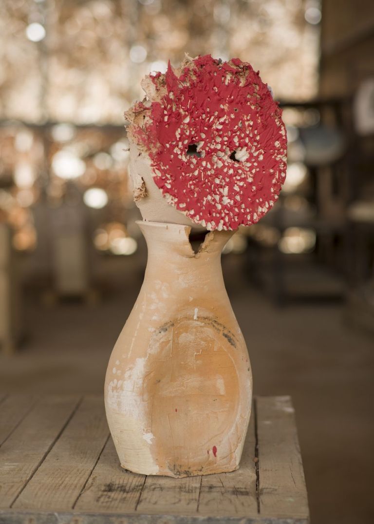 Miquel Barceló, Walter Benjamin, serie Filosofi, 2018, MB, Mallorca, collezione dell'artista