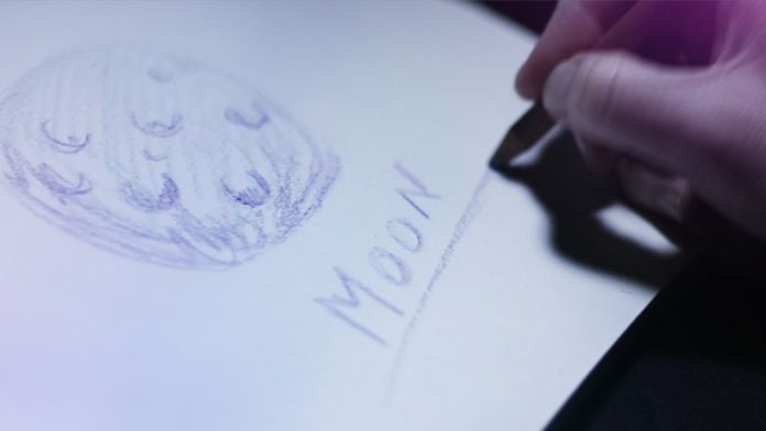 Moon, logo orizzontale