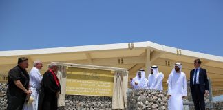 Nahyan bin Mubarak Inaugurates Sir Bani Yas Church and Monastery