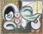 Pablo Picasso, Nu couché, Boisgeloup, April 4, 1932, oil on canvas, 51 1/5" x 63 3/4", Musée national Picasso-Paris. Dation of the Estate of the Artist, 1979 © RMN-Grand Palais / Adrien Didierjean © Succession Picasso 2019