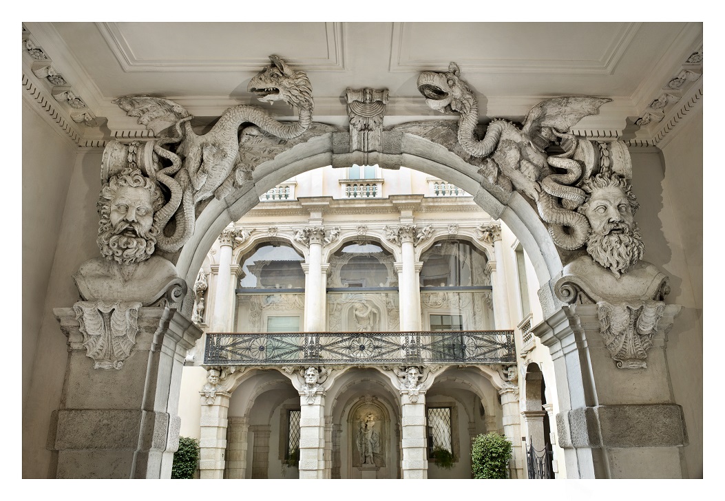 Palazzo Leoni Montanari, Vicenza, Loggia di Ercole vista dall’androne