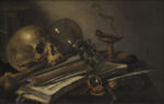 Pieter Claesz, Vanitas, Datato 1656, Olio su tavola di rovere, 39,5 cm × 60,5 cm, Courtesy KHM Museumsverband