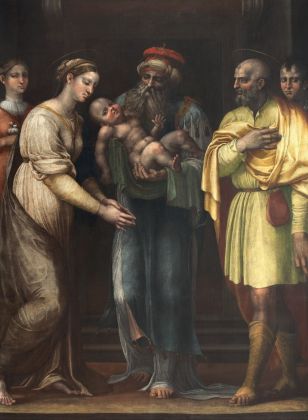 Raffaellino del Colle, Purificazione della Vergine, 1535-36. Sansepolcro, Museo Civico