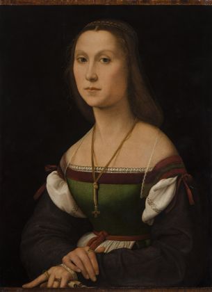 Raffaello Sanzio, La Muta, 1507, olio su tavola, Galleria Nazionale delle Marche, Urbino