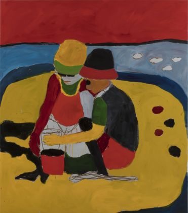 Sean Scully, Madonna Triptych [A], 2018 © Sean Scully