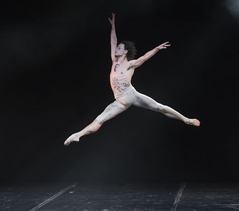 Sergei Polunin in Sacré, photo Alessandro Botticelli