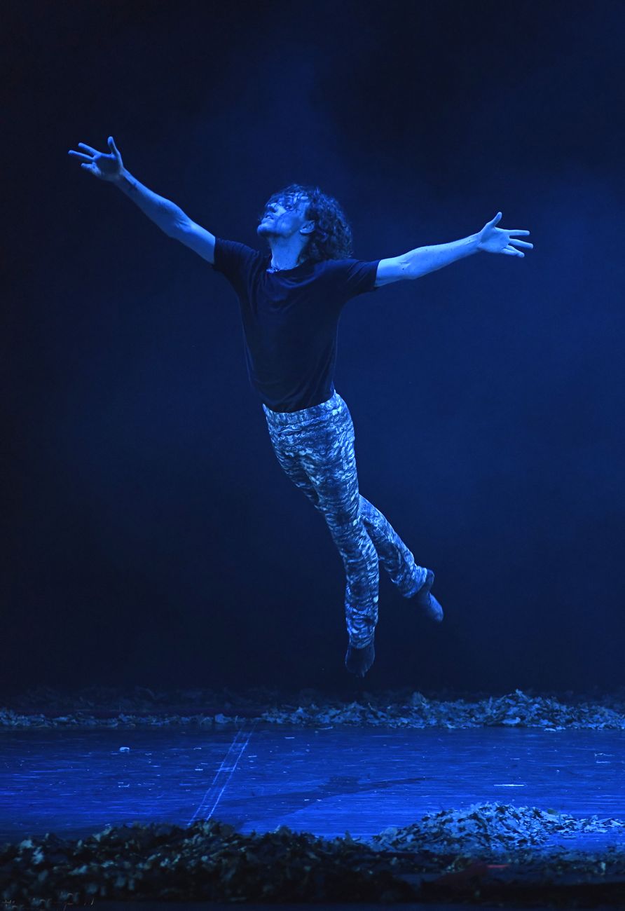 Sergei Polunin in Sacré, photo Alessandro Botticelli