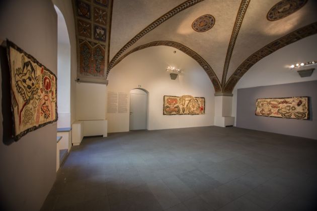 Simone Pellegrini, Passato in giudicato, installation view at Museo di Palazzo Pretorio, Prato 2019, photo Ivan D'Alì