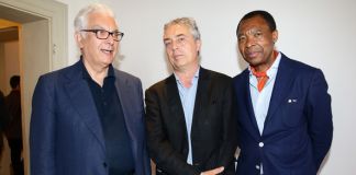 Okwui Enwezor, Paolo Baratta e Stefano Boeri a Venezia, 2014