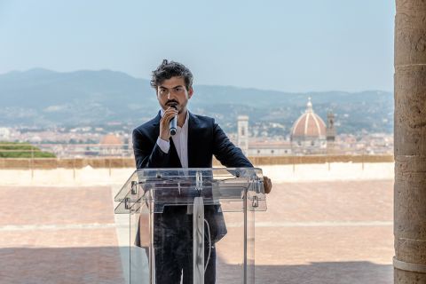 Tommaso Sacchi al Forte Belvedere, Firenze, giugno 2019. Photo © Nicola Neri