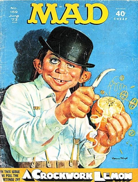 Una copertina di MAD Magazine del 1973