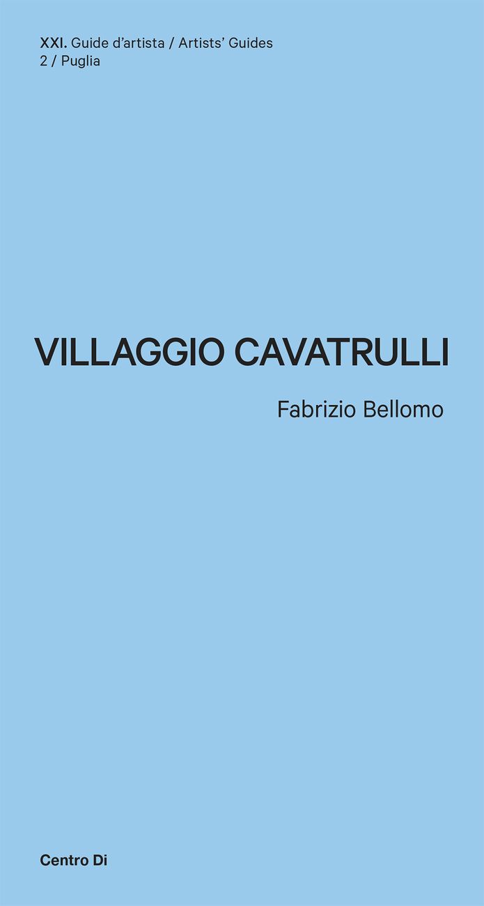 XXI. Guide d’artista. 2. Villaggio Cavatrulli. Copertina