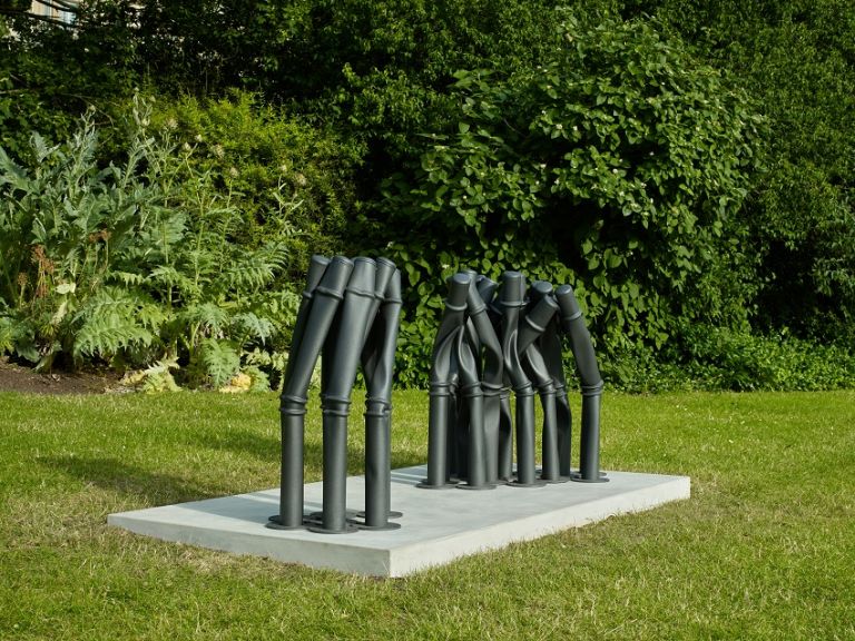 Bettina Pousttchi, Alexander, 2015, Buchmann Galerie Frieze Sculpture 2019, ph Stephen White