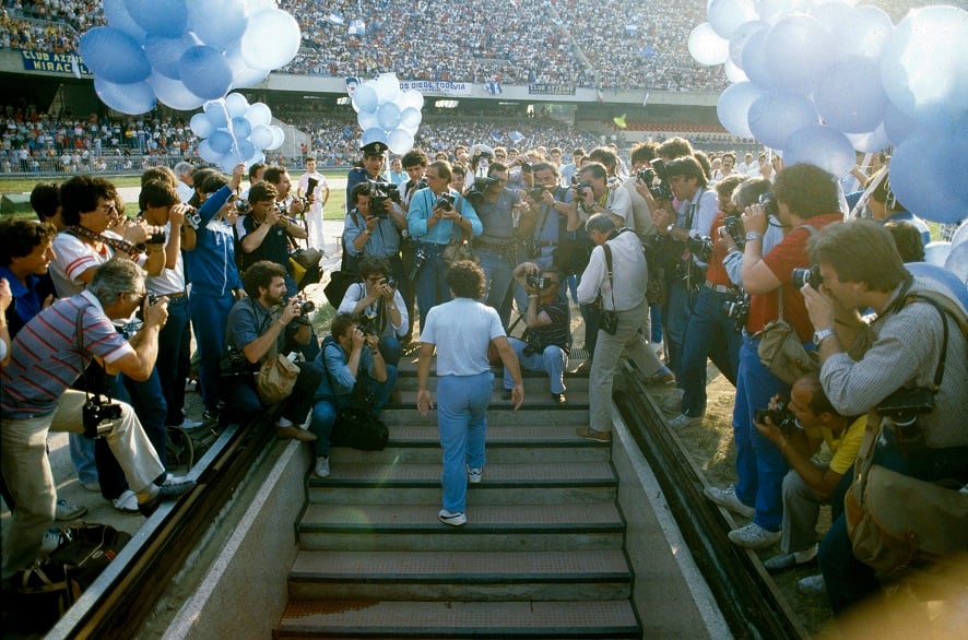 Su Sky Arte: il mito di Maradona