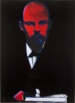 ANDY WARHOL Lenin 1986 silkscreen print 100 x 75 cm Courtesy Phillips