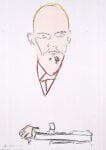 ANDY WARHOL Lenin 1986/7 Silkscreen on paper white Monoprint, 39/46 TP 110 x 77.5 cm Courtesy Phillips