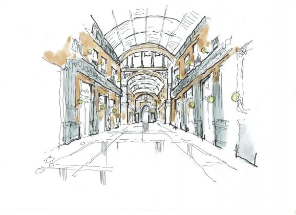 Davide Vargas, Galleria Principe di Napoli
