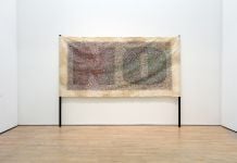 Luca Bertolo, Striscione (Banner), 2018, courtesy of Arcade, London