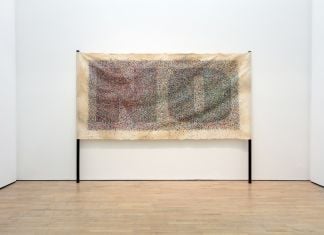 Luca Bertolo, Striscione (Banner), 2018, courtesy of Arcade, London