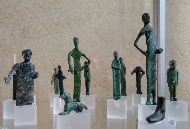 Alalìa. Exhibition view at Museo Civico Archeologico Isidoro Falchi, Vetulonia 2019