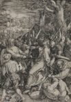 Albrecht Dürer, Cattura di Cristo, xilografia, 400x280 mm. Collezione Remondini