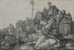Albrecht Dürer, San Antonio eremita, acquaforte, 98x143 mm. Collezione Remondini