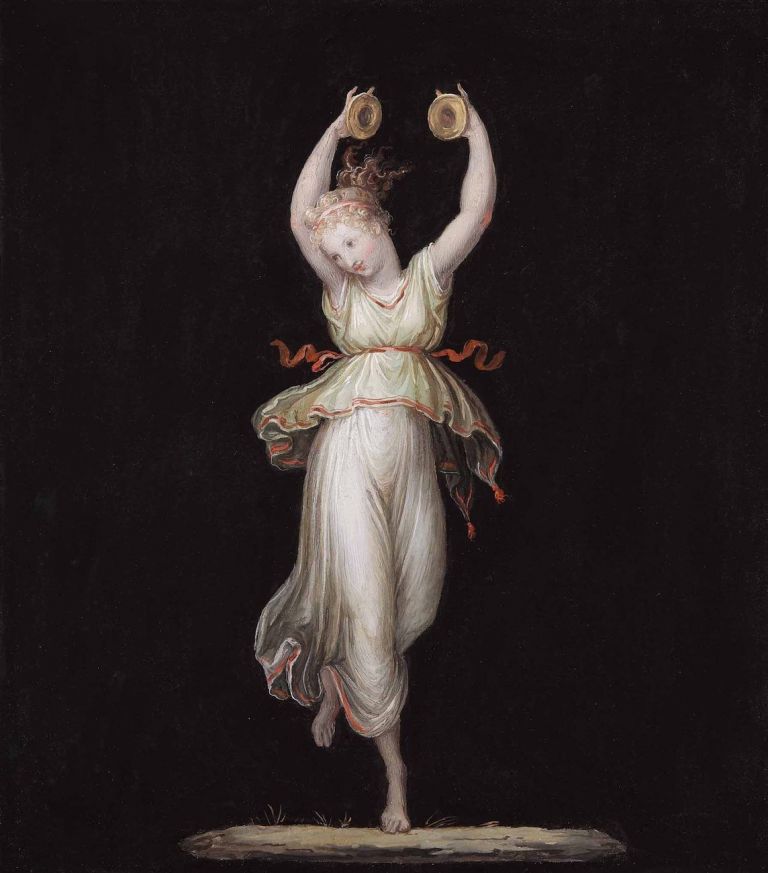 Antonio Canova, Danzatrice, 1799, tempera. Gypsotheca e Museo Antonio Canova, Possagno. Photo © Fabio Zonta
