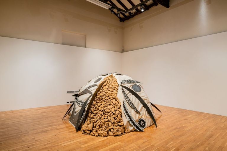 Arte Povera. Installation view at Musei Civici, Cagliari 2019. Photo Giorgio Marturana